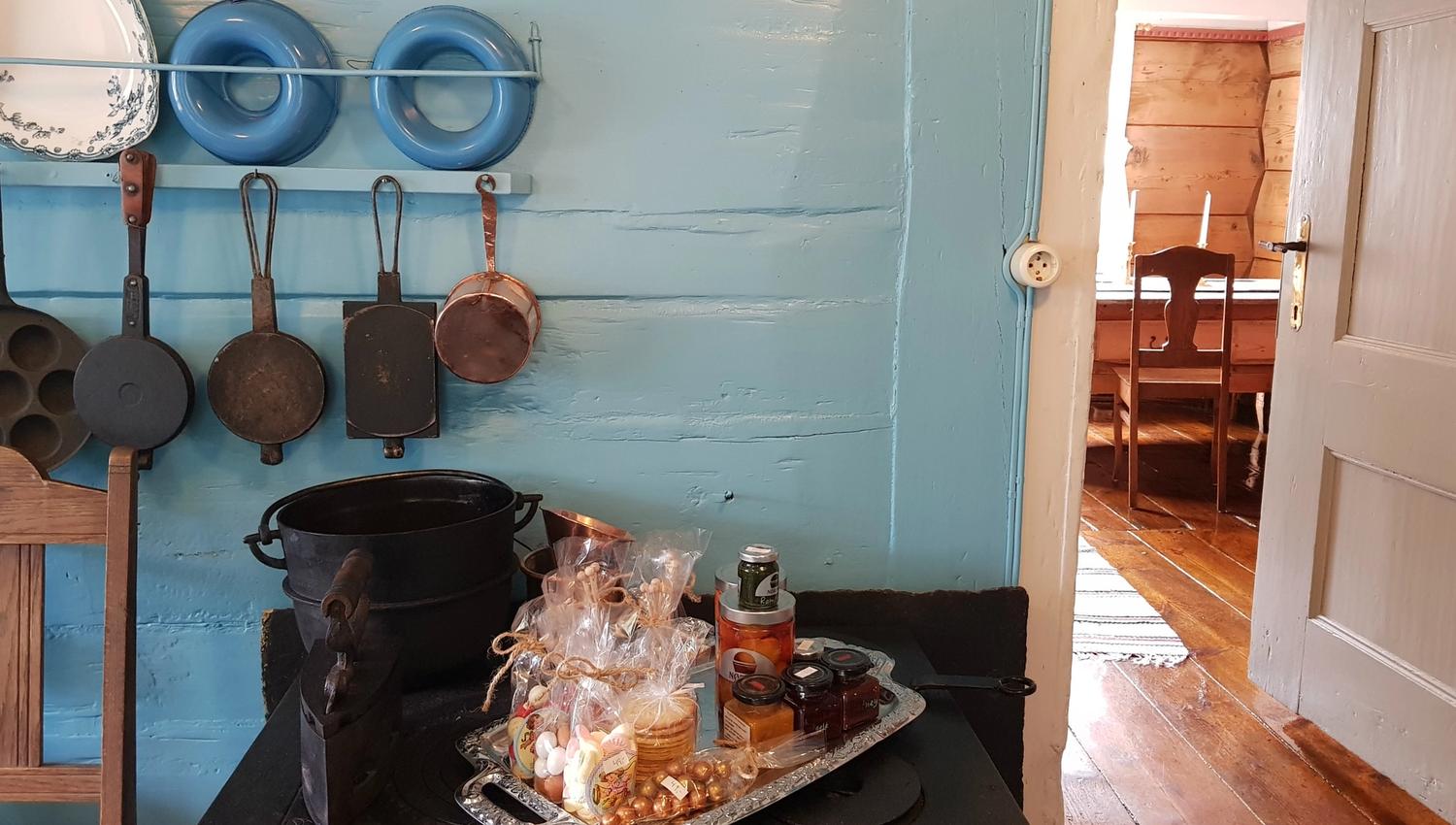 A little look at the kitchen in Agatunet