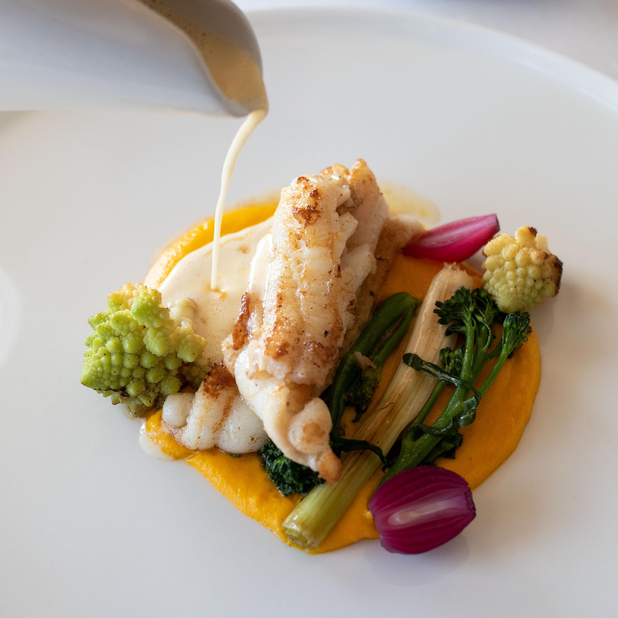 Detail of dish
