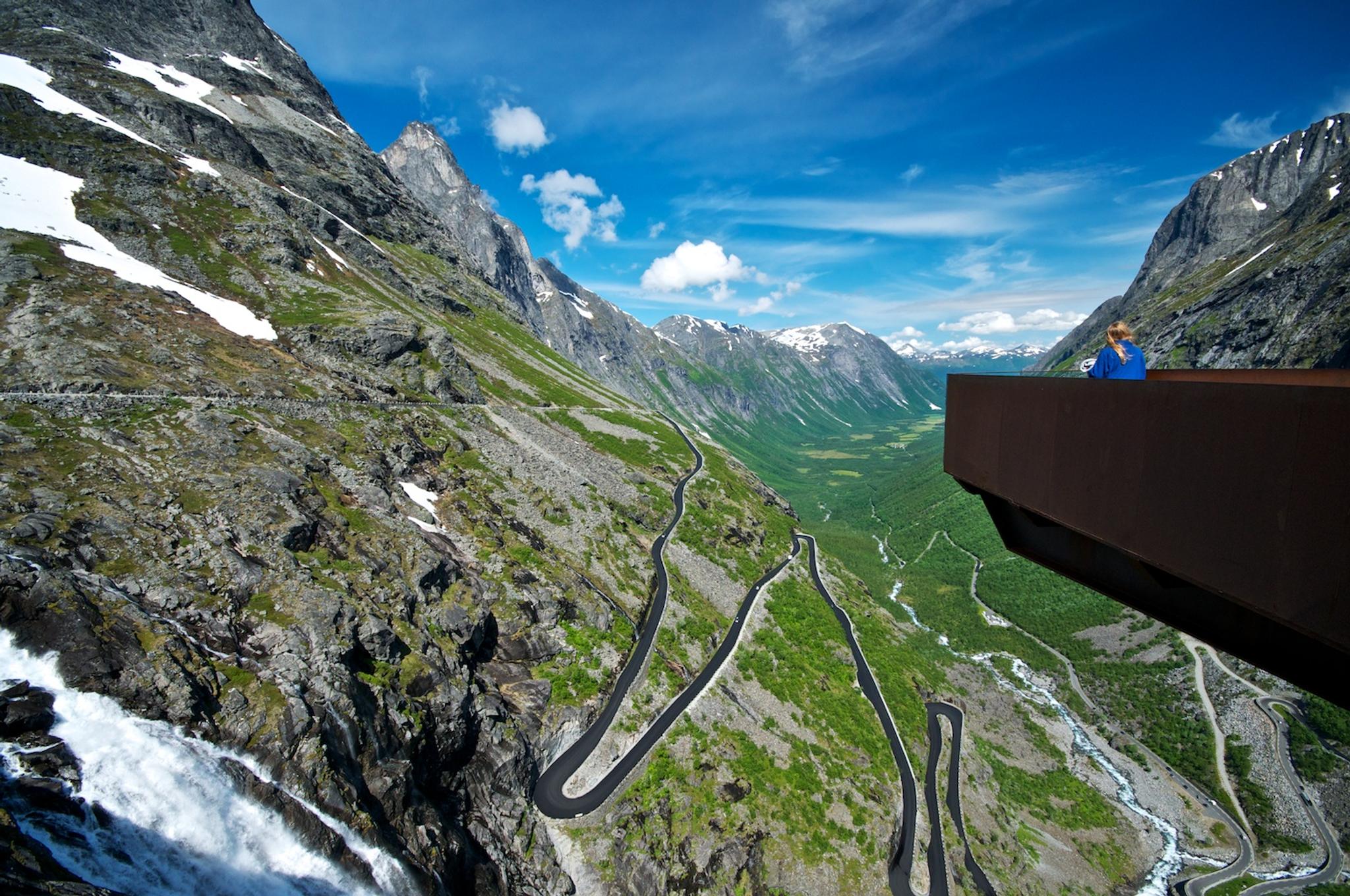 Turforslag med bil fra Molde: Åndalsnes og Trollstigen