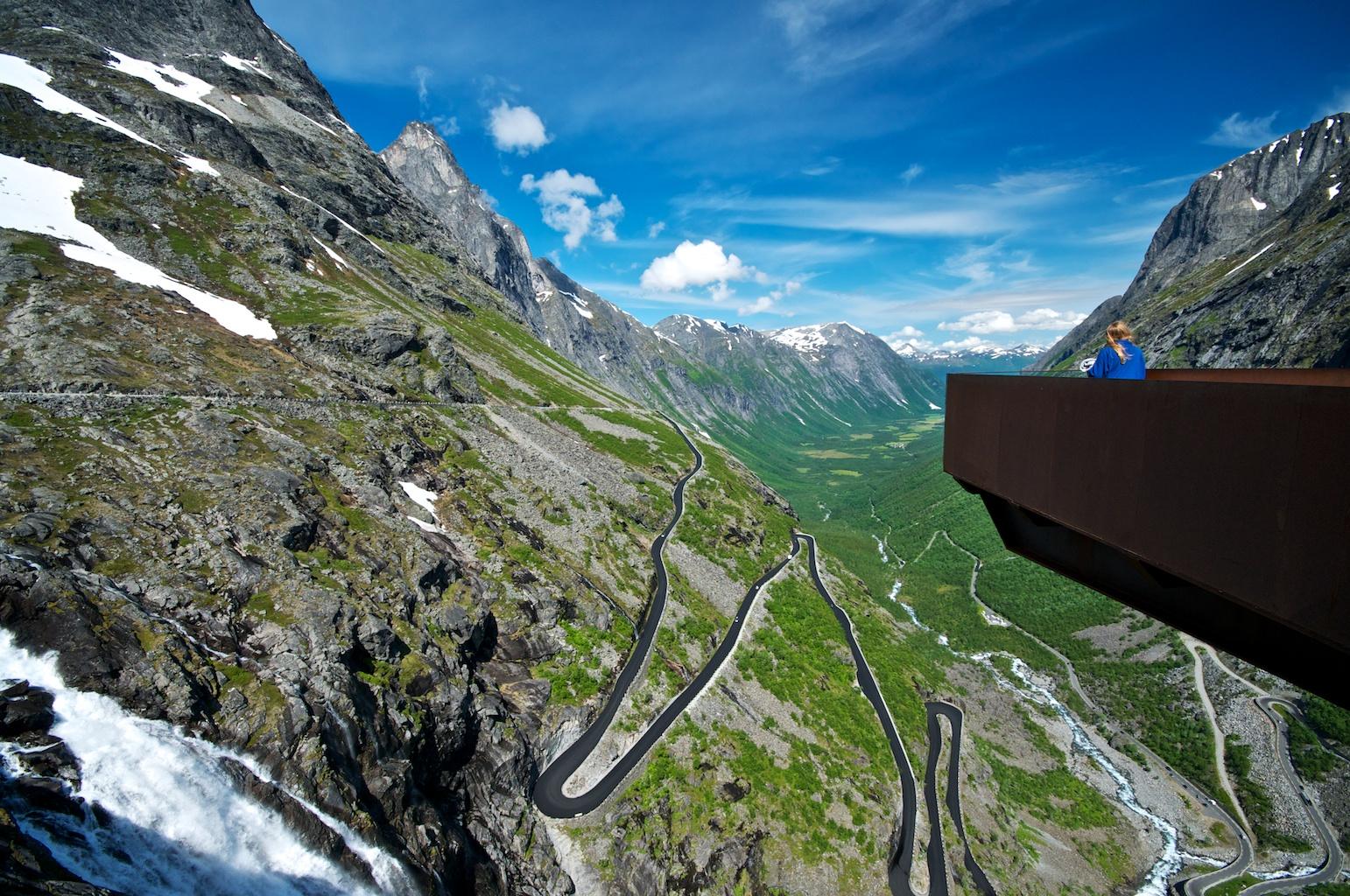 Tourvorschlag mit Auto aus Molde: Åndalsnes und Trollstigen