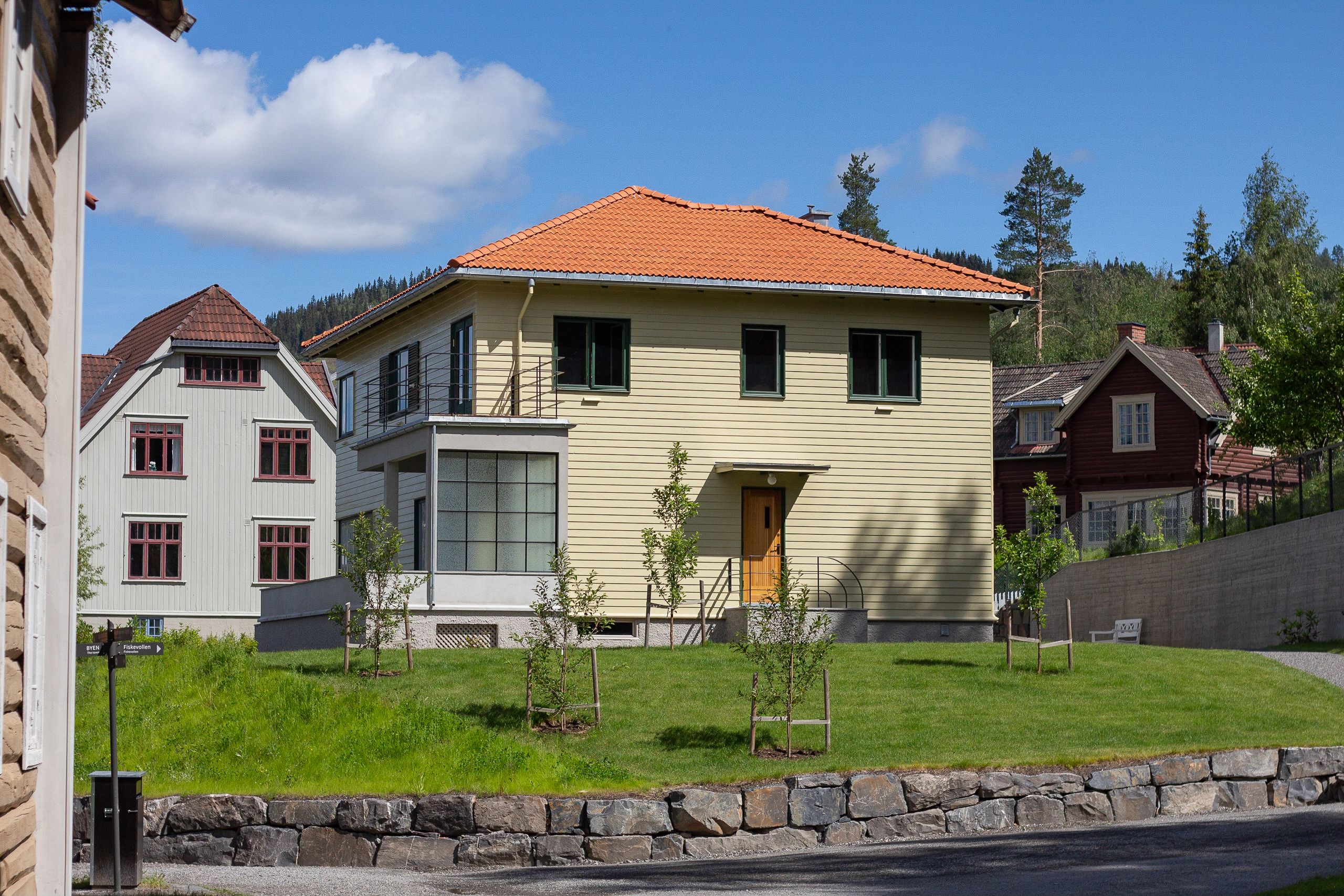 Dronning Sonjas barndomshjem på Maihaugen