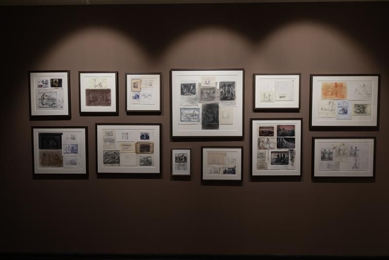 The sketch room