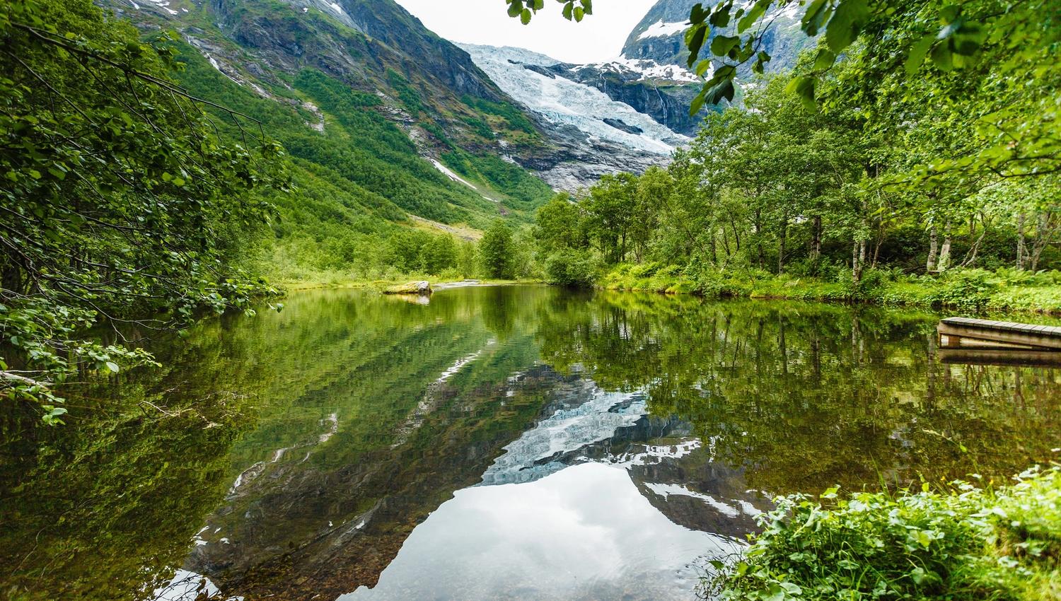 Bøyabreen Glacier