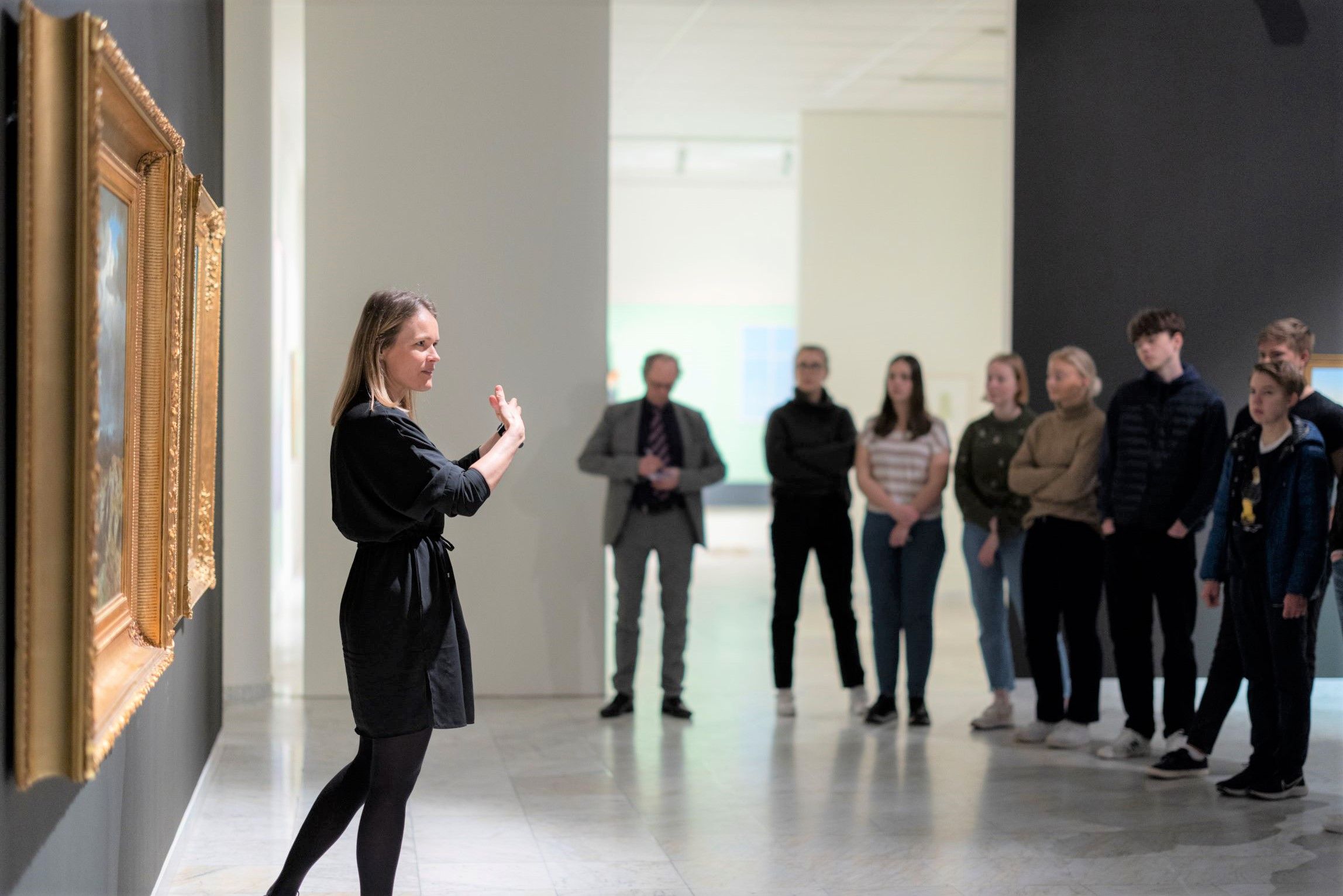 Nehmst du an einer geführten Tour durch das Museum teil