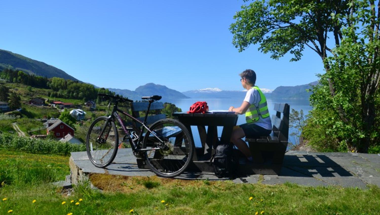 View towards the Hardangerfjord