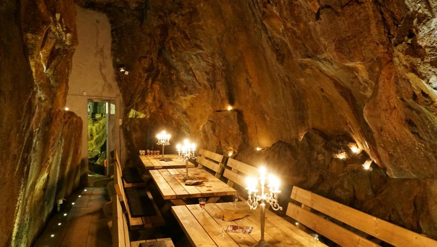 tables in the mines