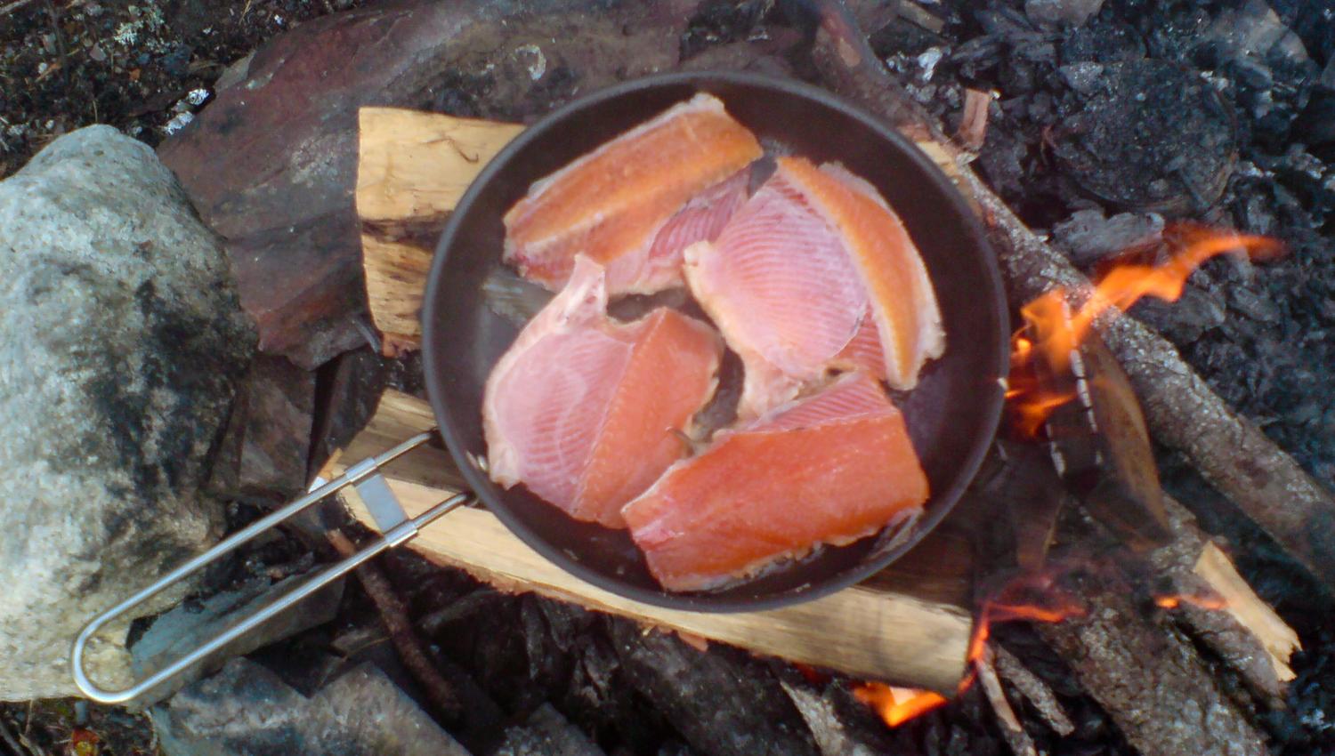 Enjoy your catch out in nature