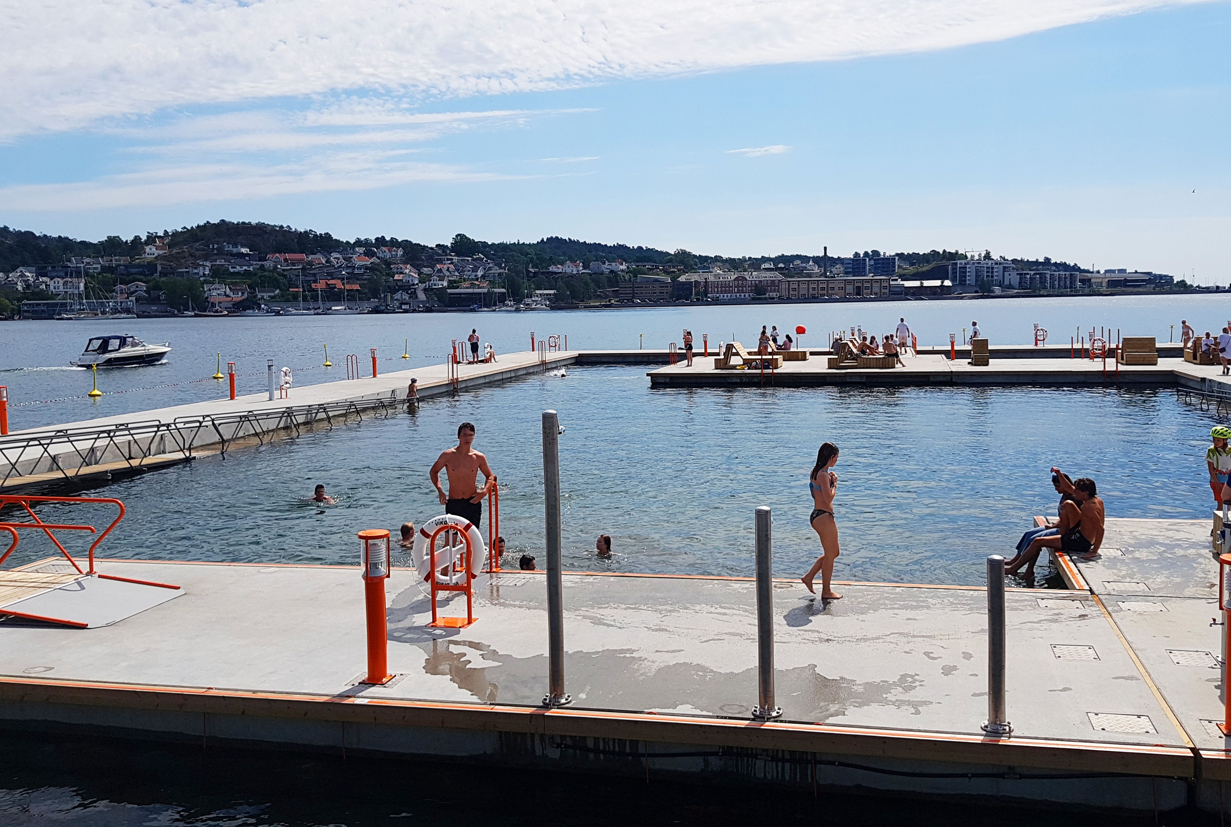Bybadet i Sandefjord - Strømbadet