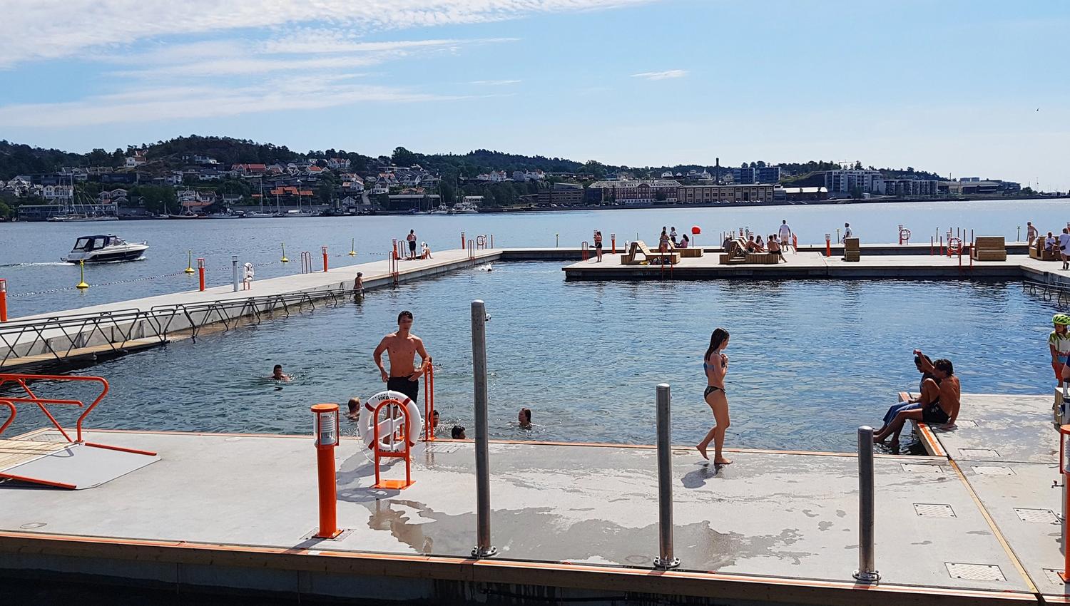 Bybadet i Sandefjord - Strømbadet