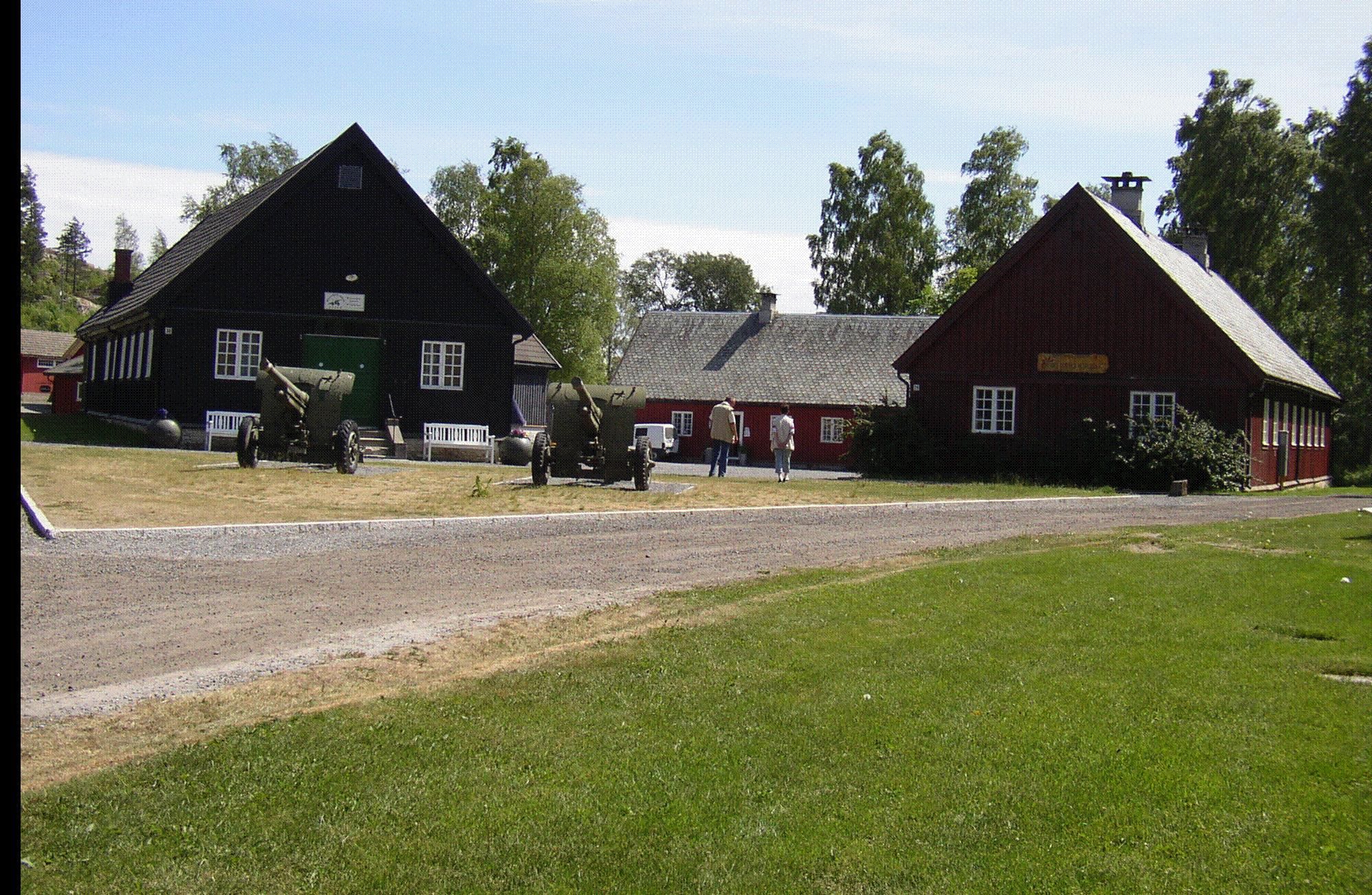 Store bygninger på slette