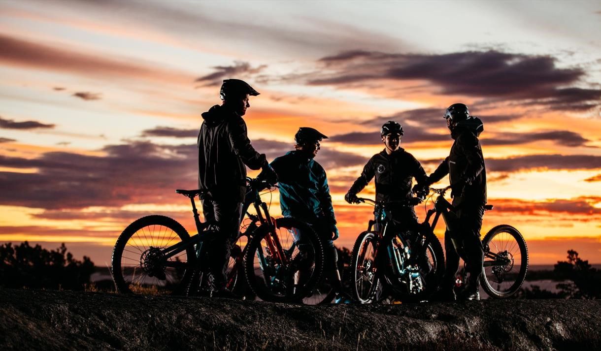 Trail cycling in the archipelago