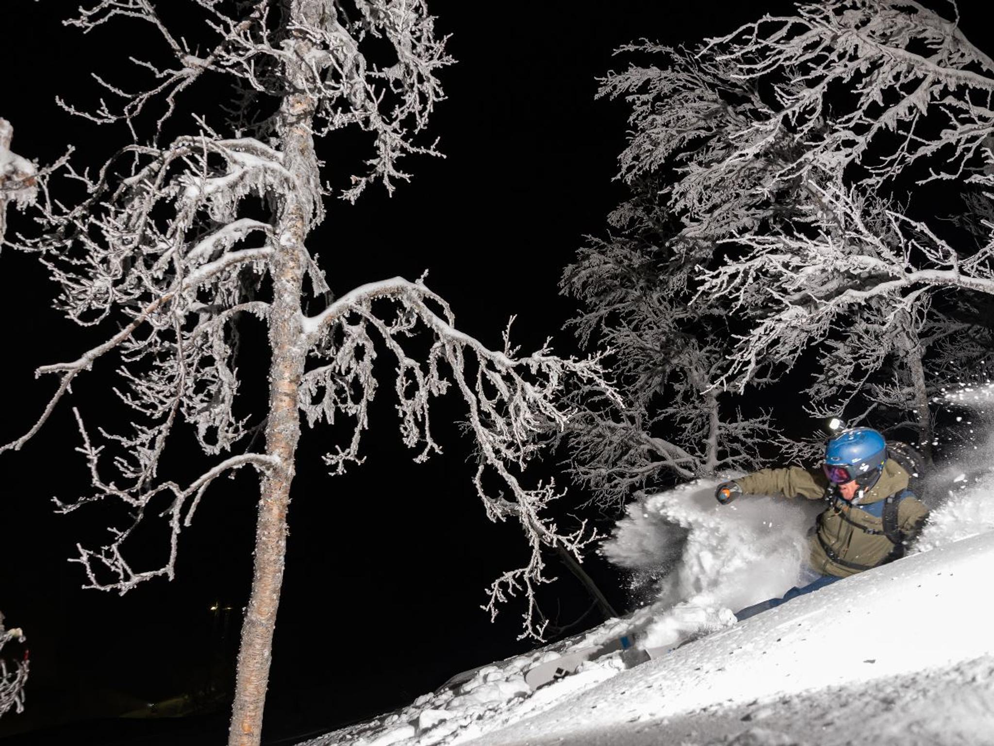 Arctic Kids Polar Night Skiing