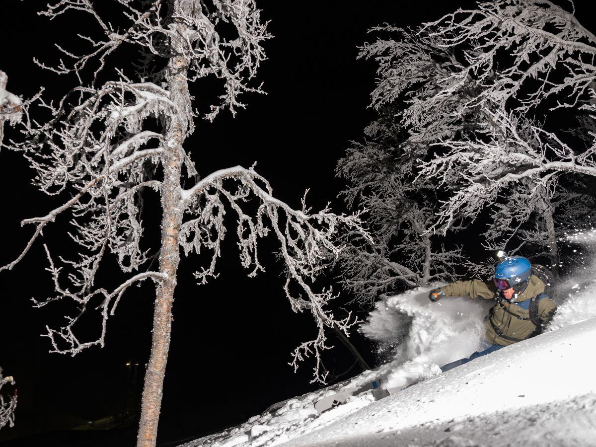 Arctic Kids Polar Night Skiing