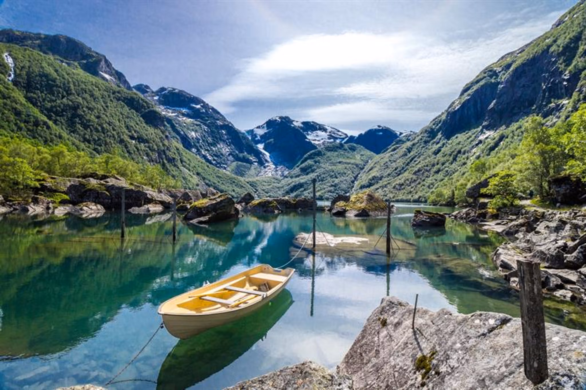 Bondhus Glacier Lake - Bondhusvatnet