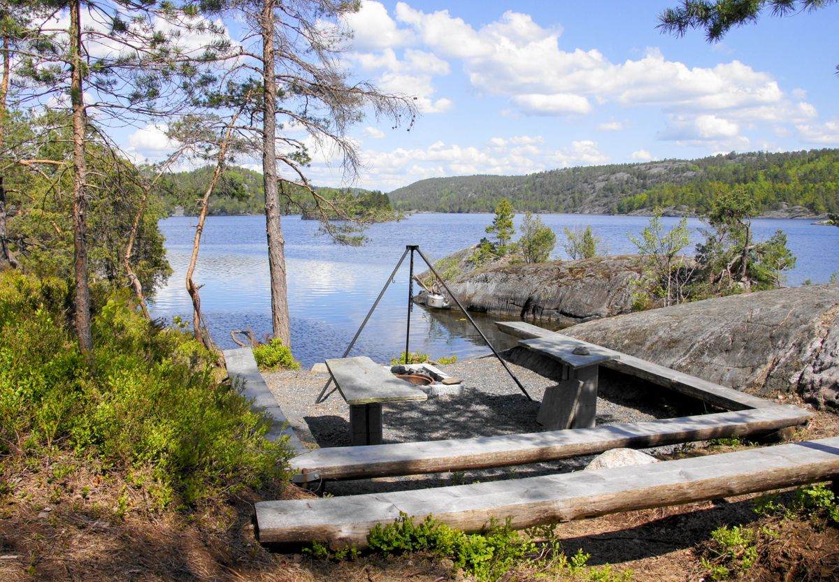 Grill ved Camp Skarvann, Risør