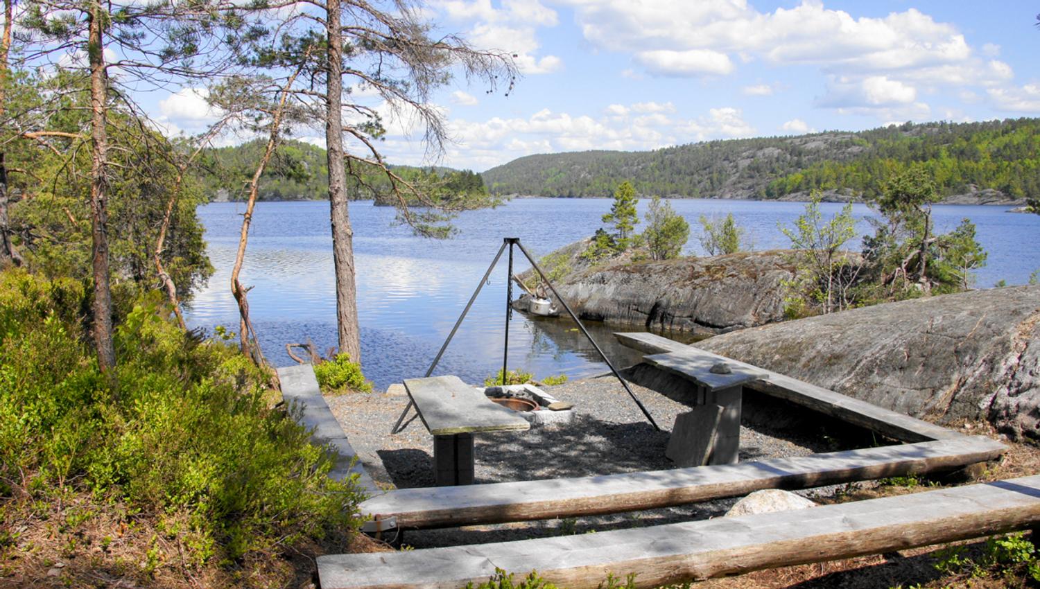 Grill ved Camp Skarvann, Risør