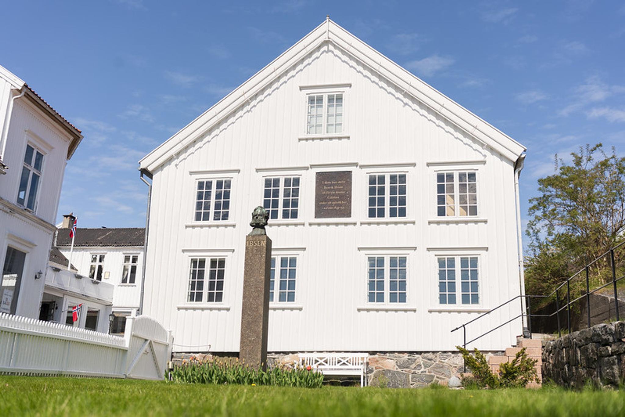 The Ibsen-museum in Grimstad