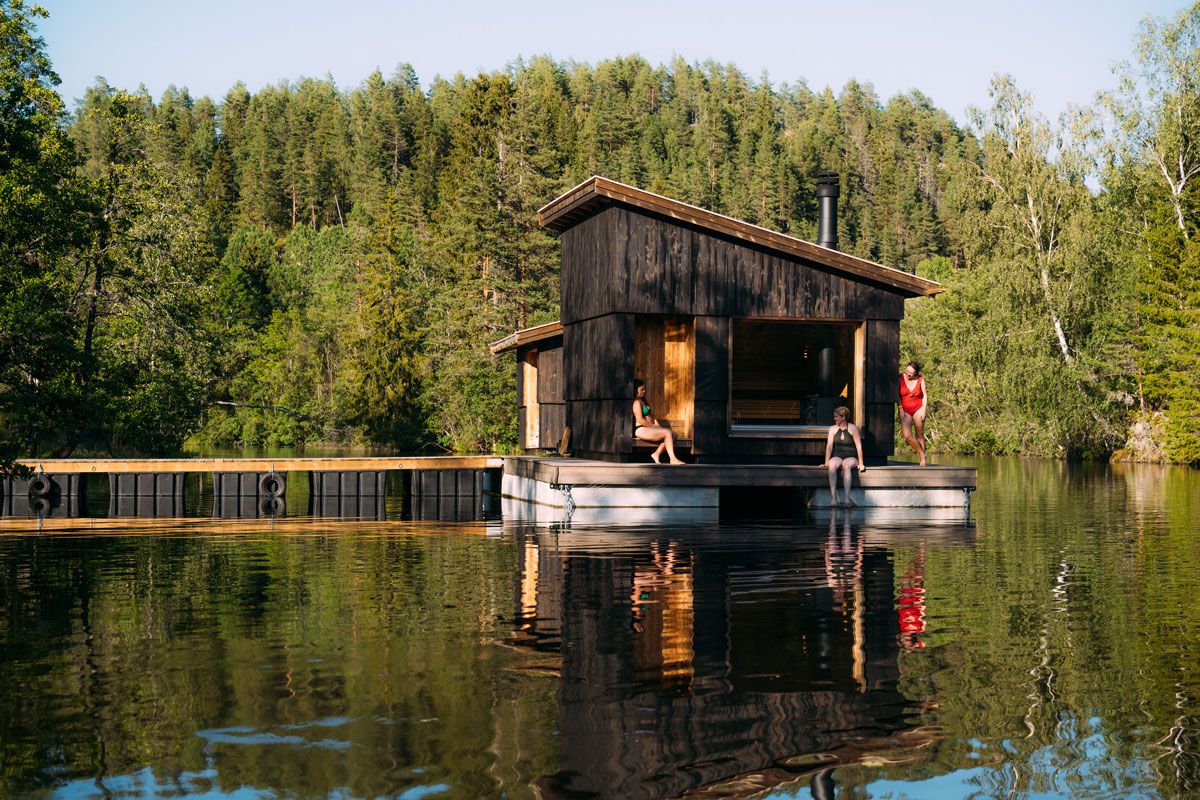 The Skogens rom sauna