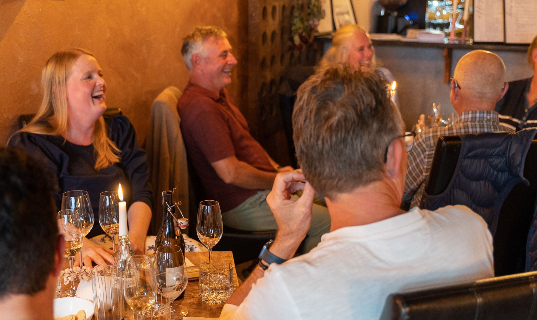People laughing