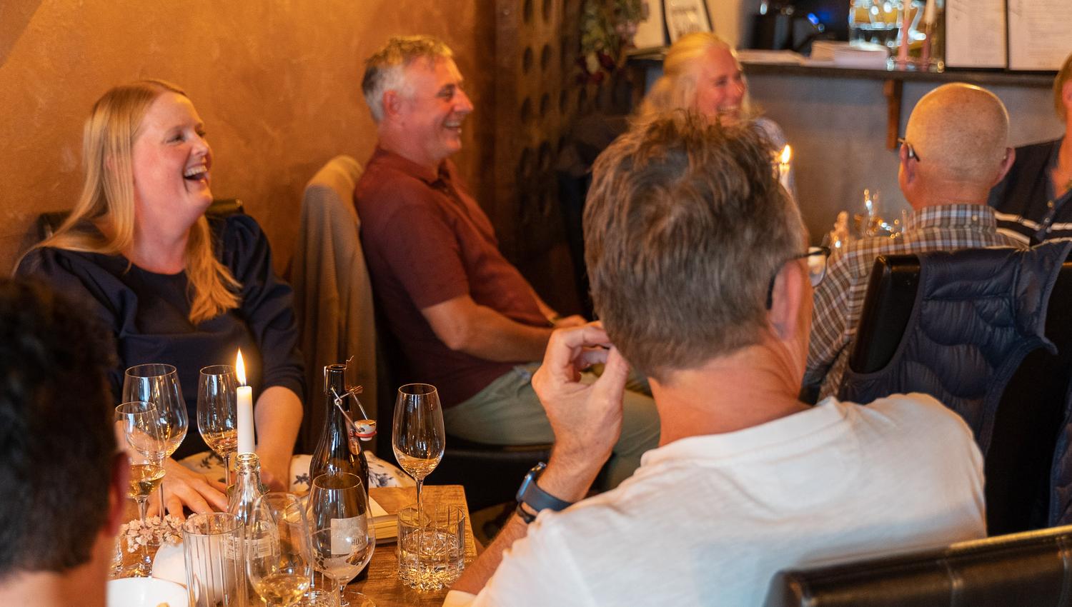 People laughing