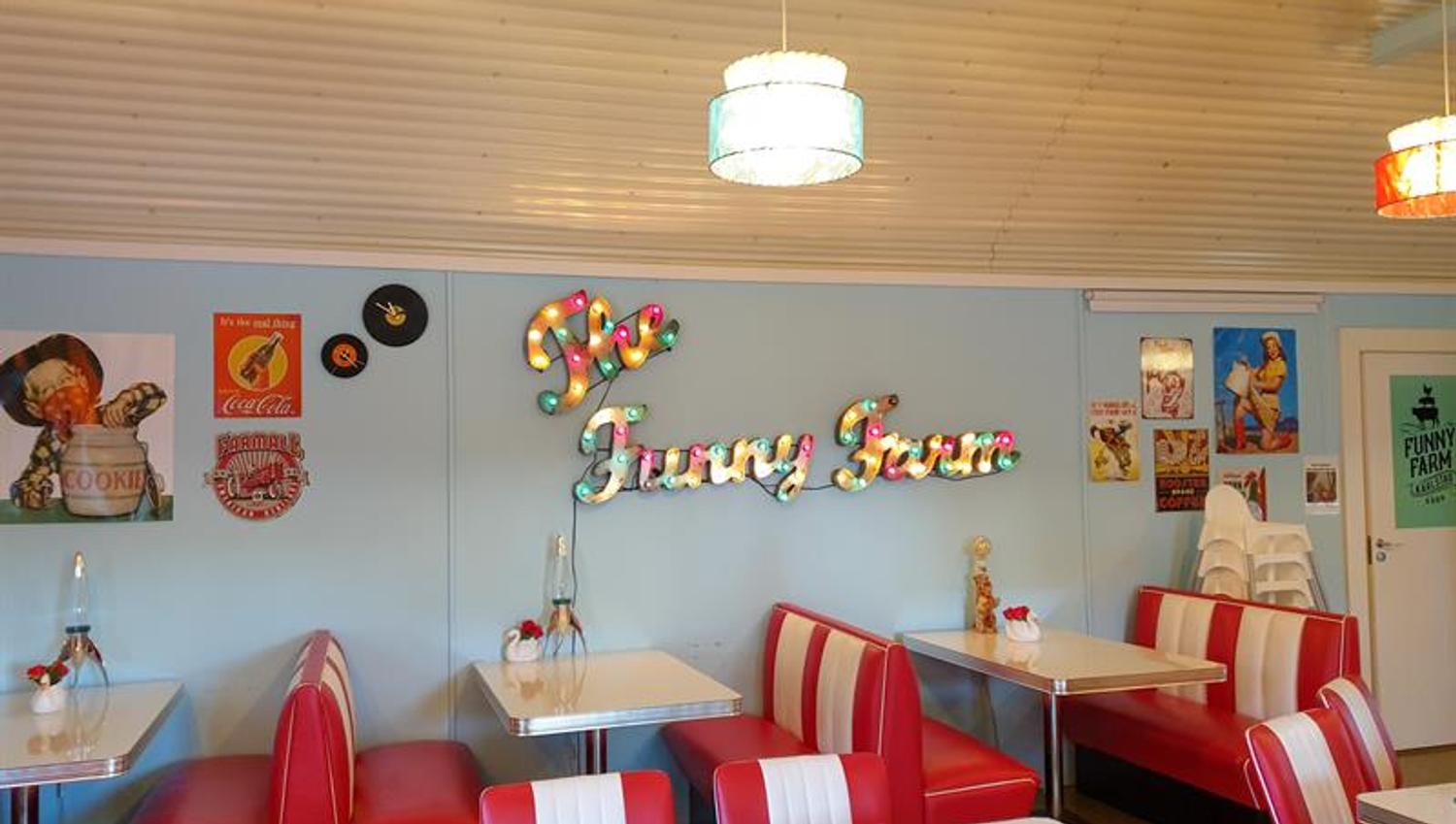 interiør fra cafeen
