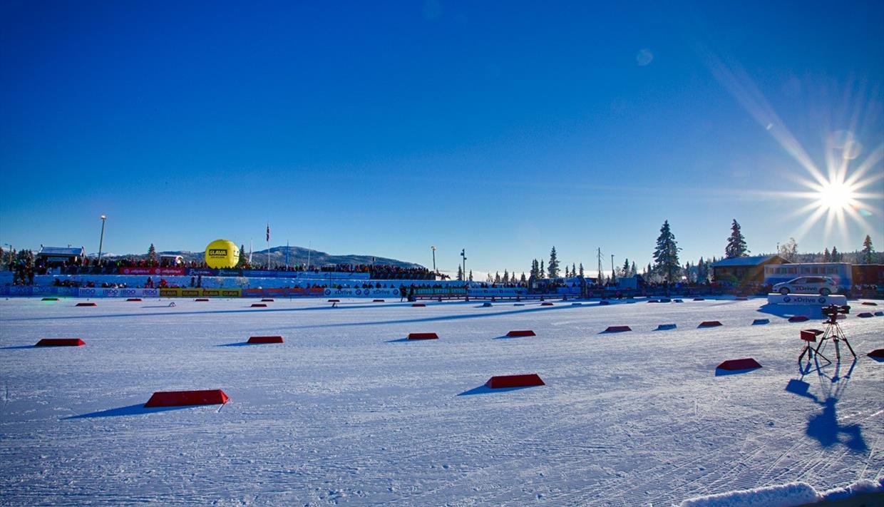 Beitostølen Skistadion und Flutlichtloipe