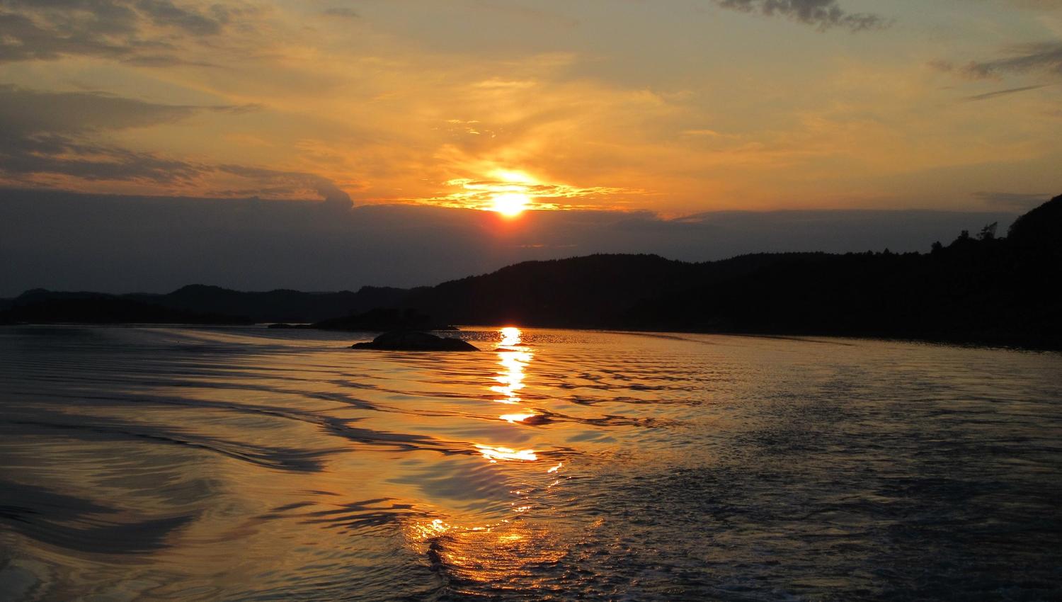 Solnedgang Lindesnes