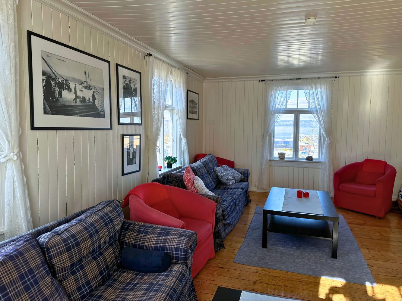 Kapteinsboligen i Evjua Strandpark, interiør 2