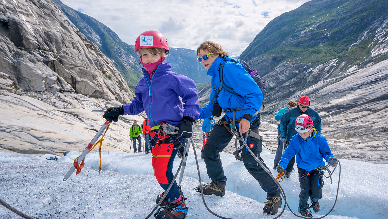 Glacier hike Nigardsbreen Glacier