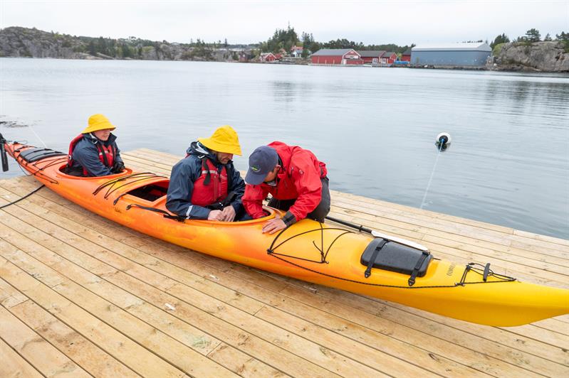 Guided kayak trip