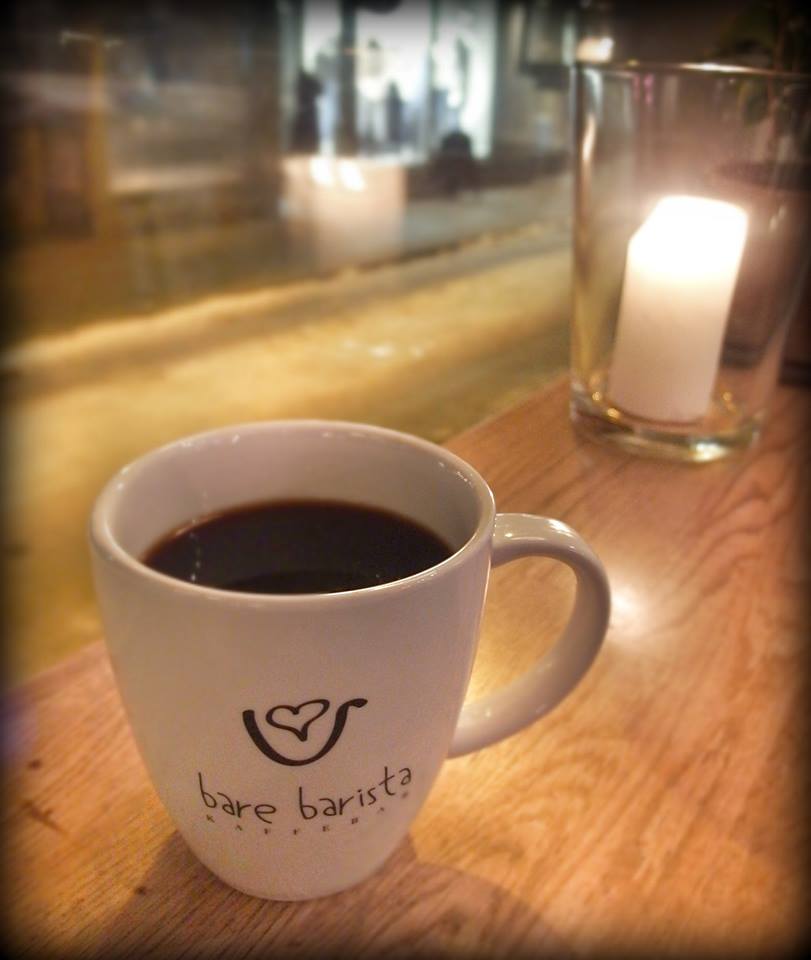 Coffee in Bare Barista mugs