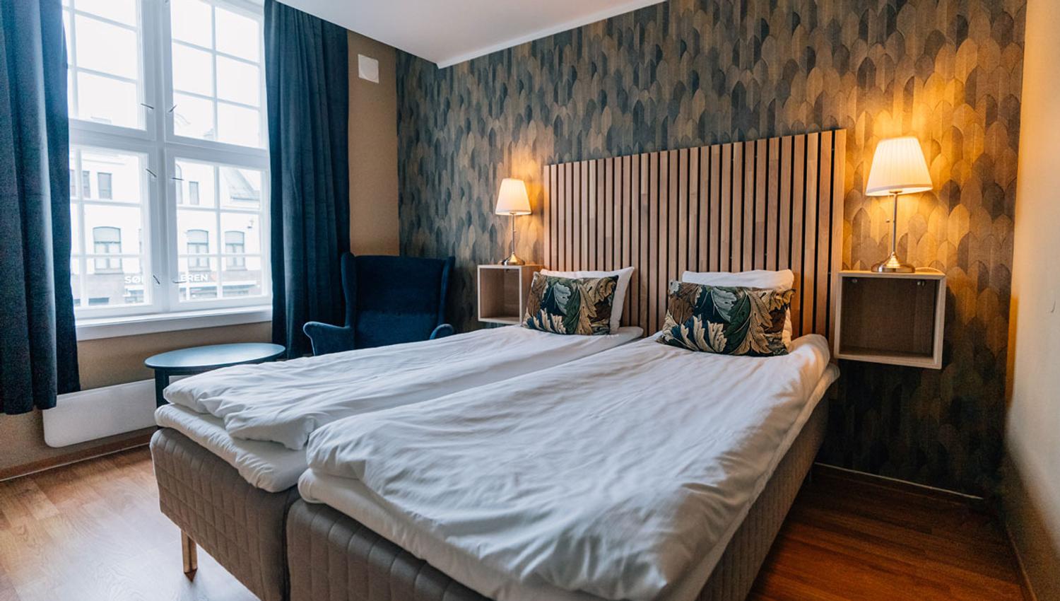 double room at Hotel Vic