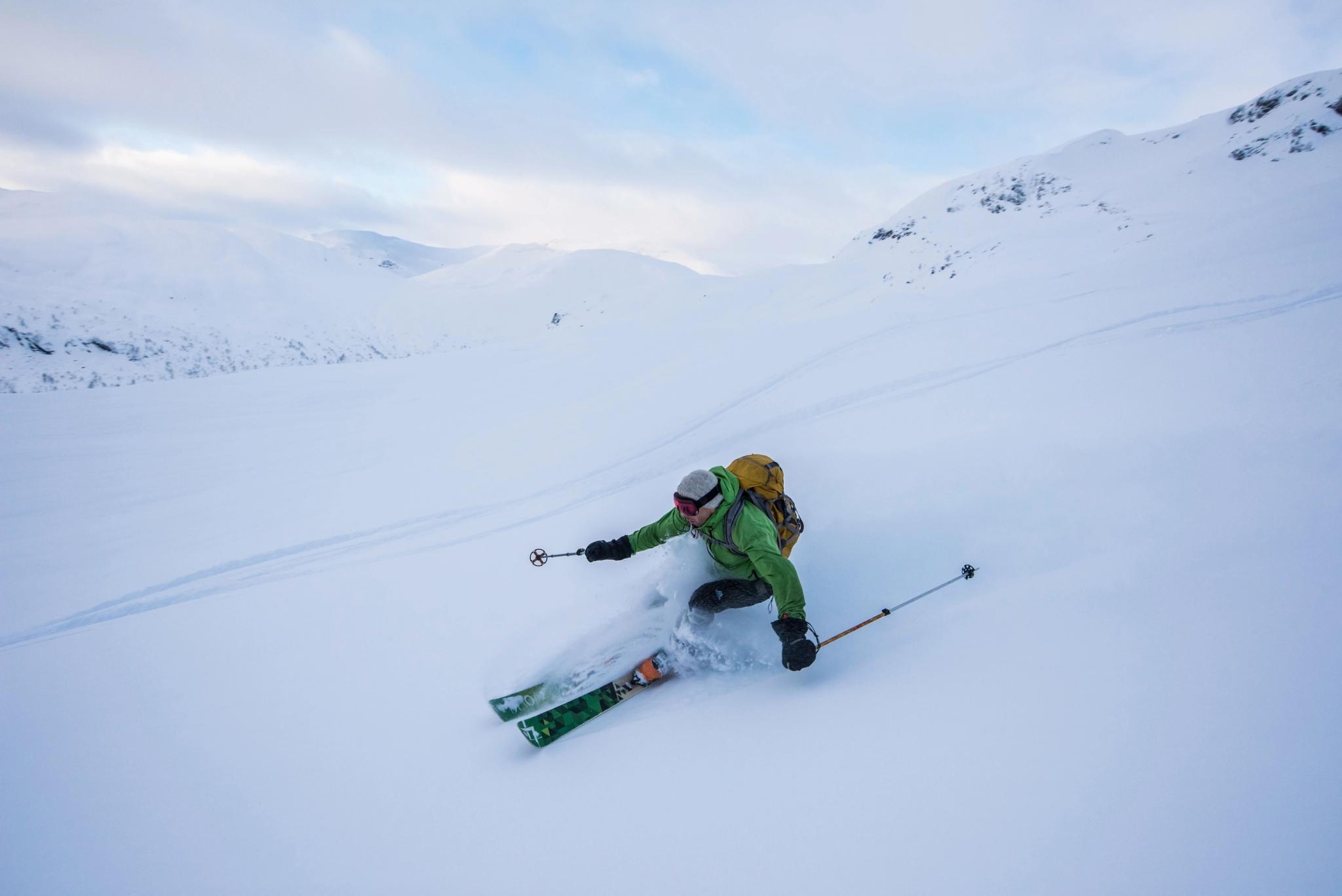 Ski touring with guide, in Voss, with Wild Voss