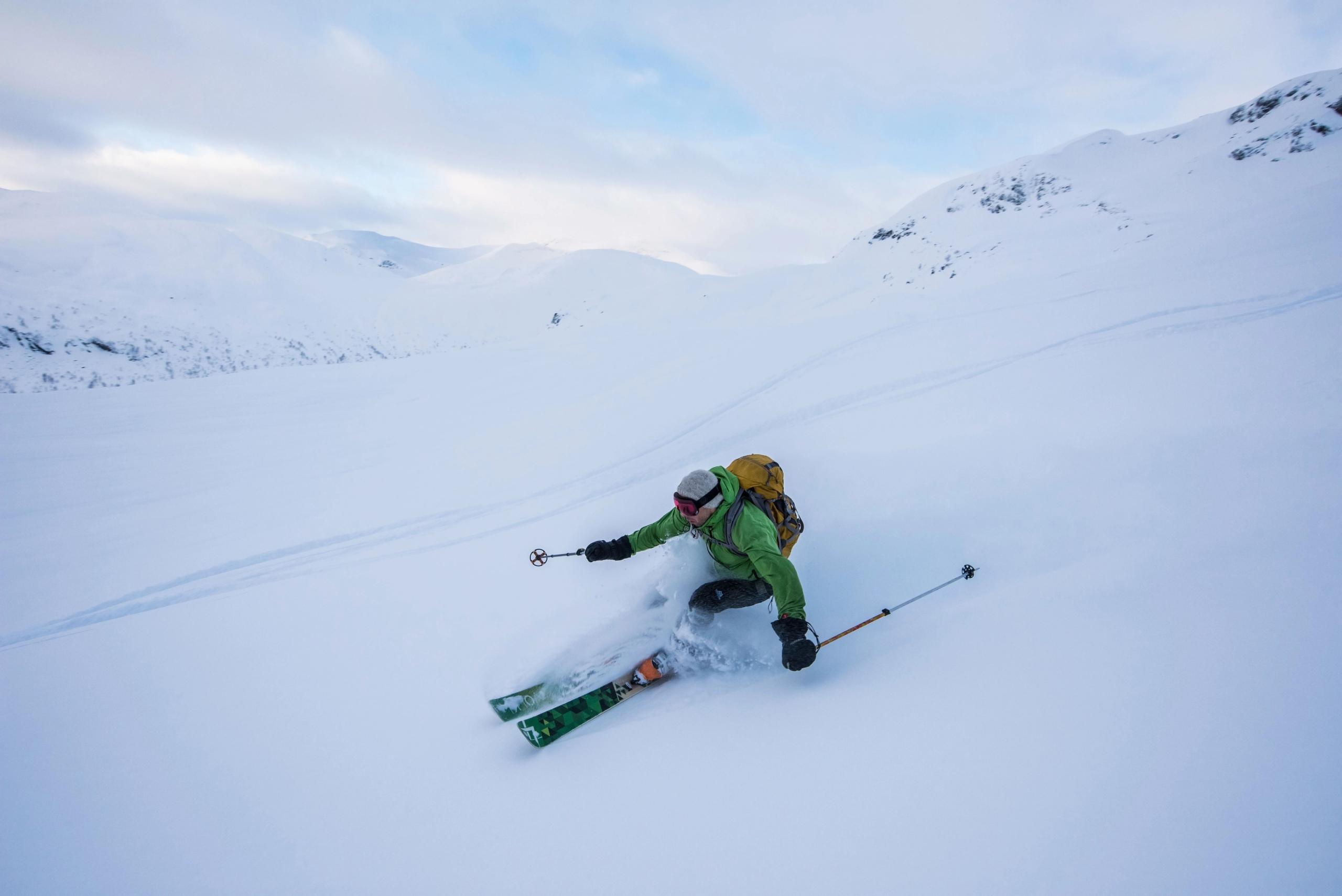 Ski touring with guide, in Voss, with Wild Voss