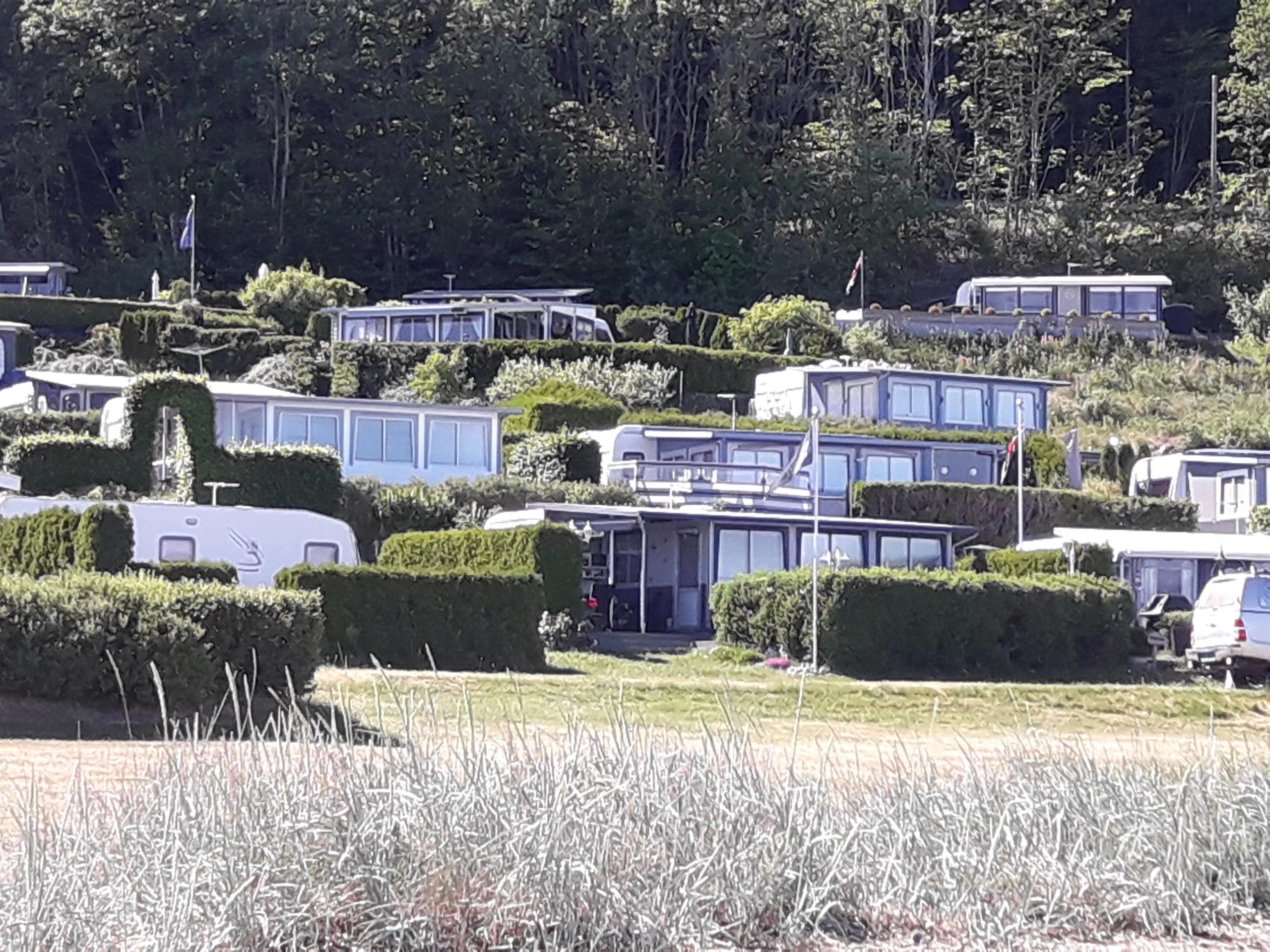 Hytter i skråning