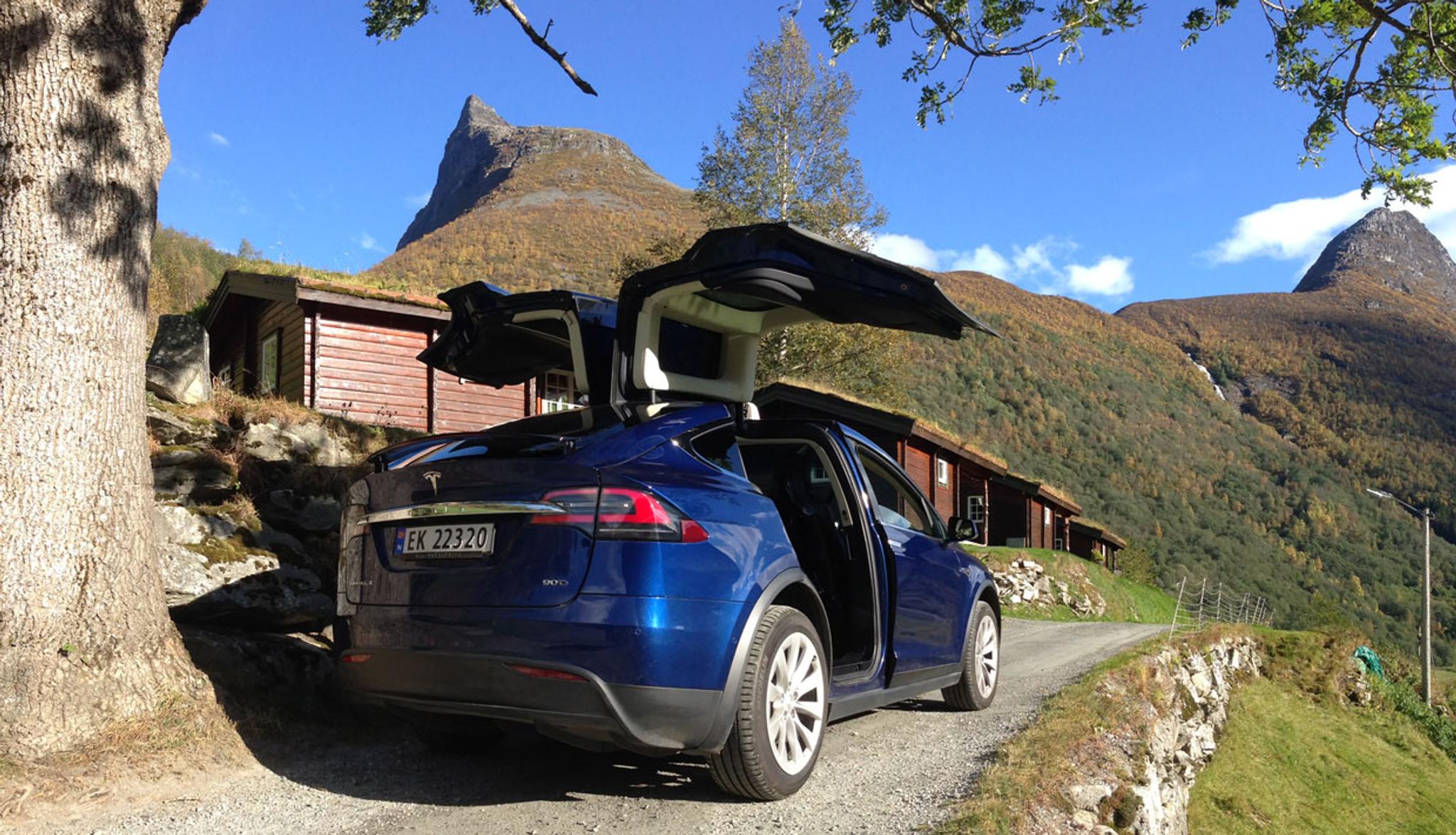 Tesla Taxi Scenic Tour Geiranger