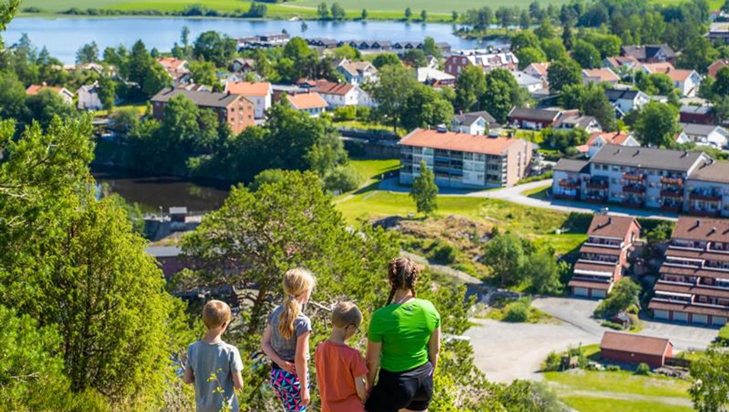 utsikten fra ørje fort