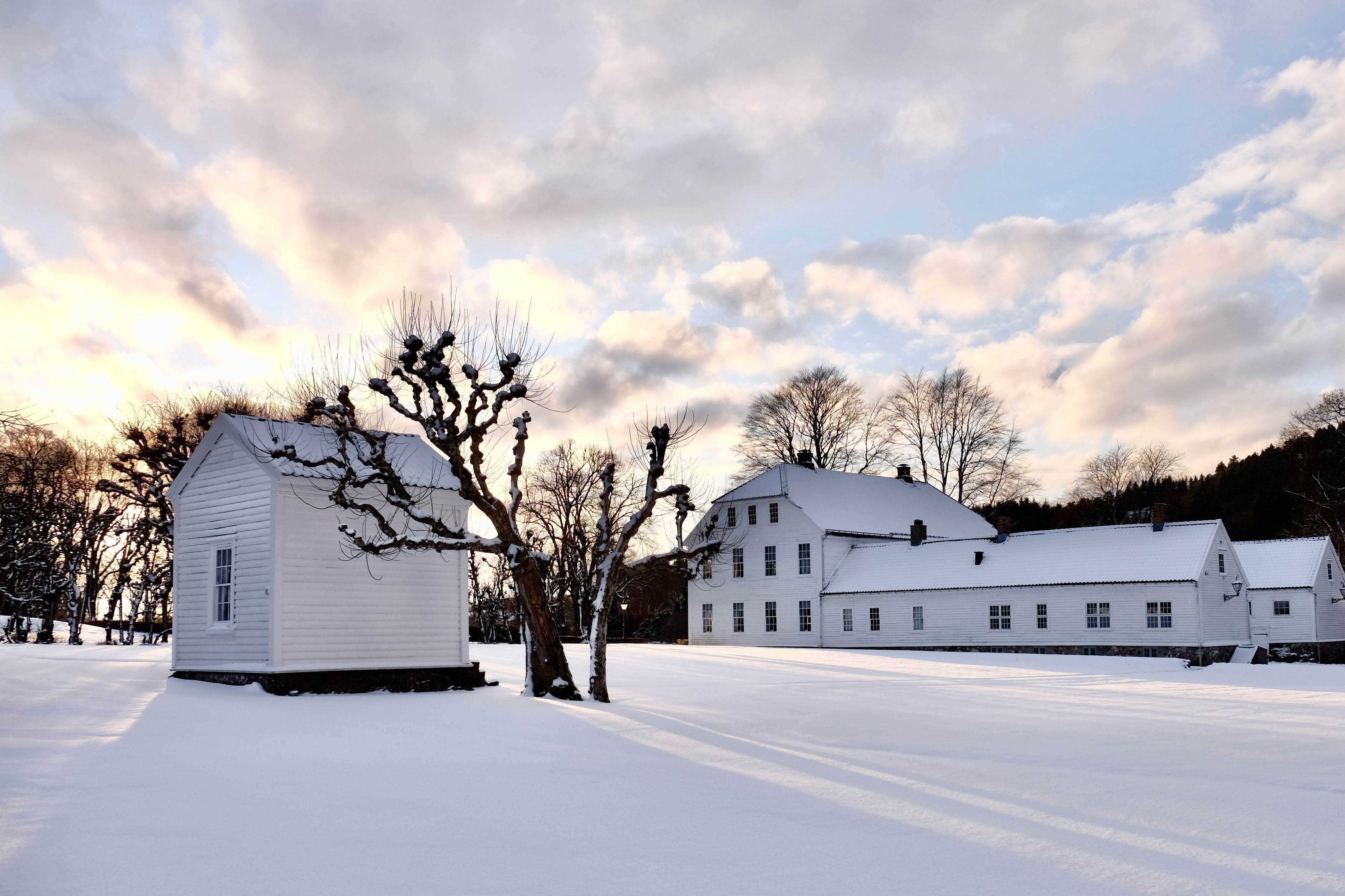 Lysthus vinter