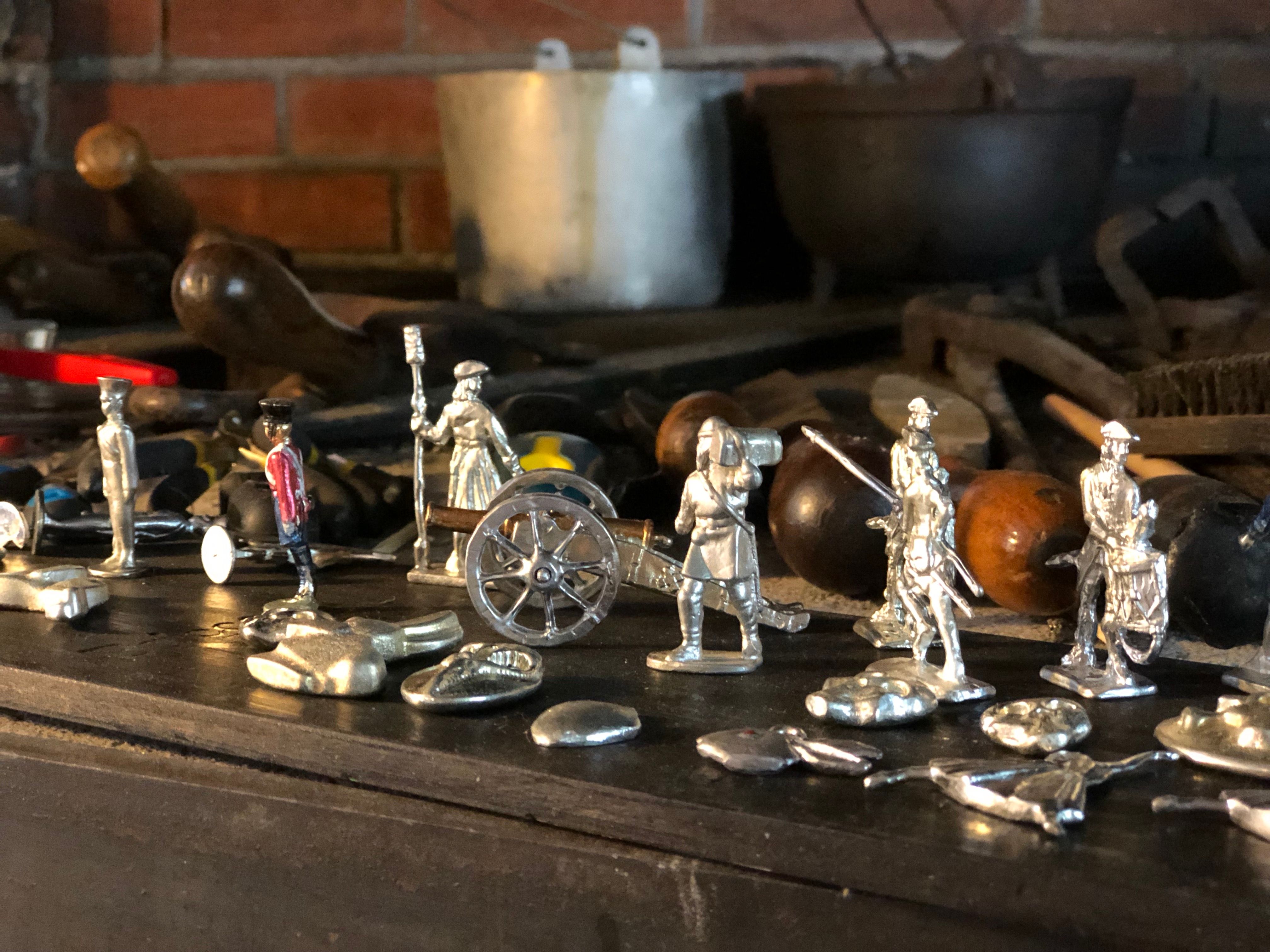 Son kystkultursentaer tinnsoldater figurer