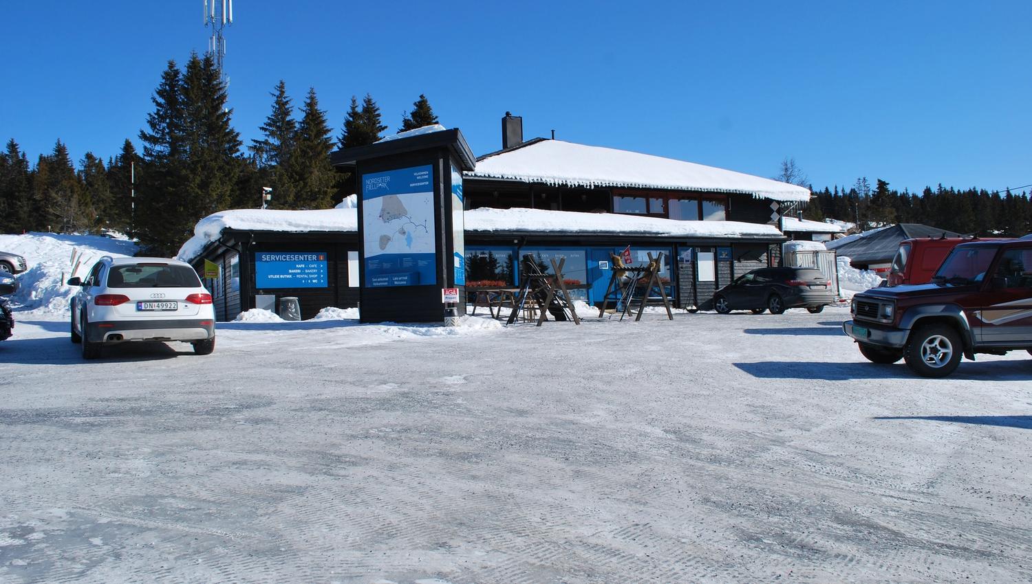 Nordseter Servicesenter, vinter