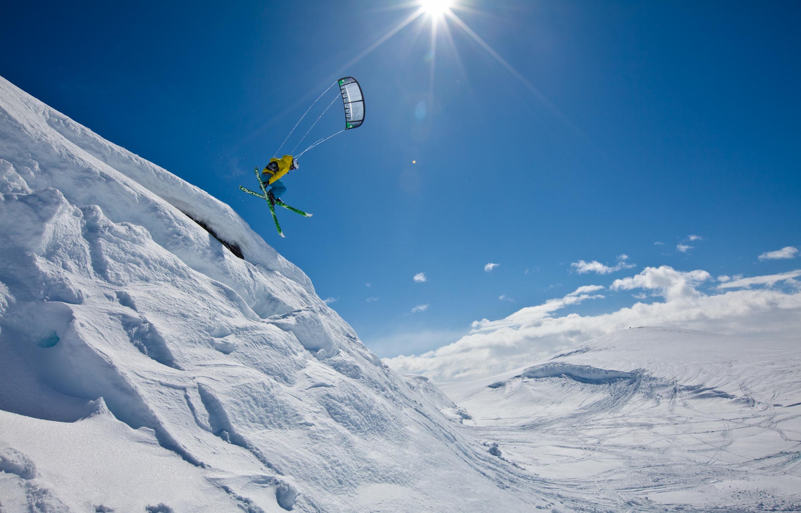 Snowkiting Haugastøl