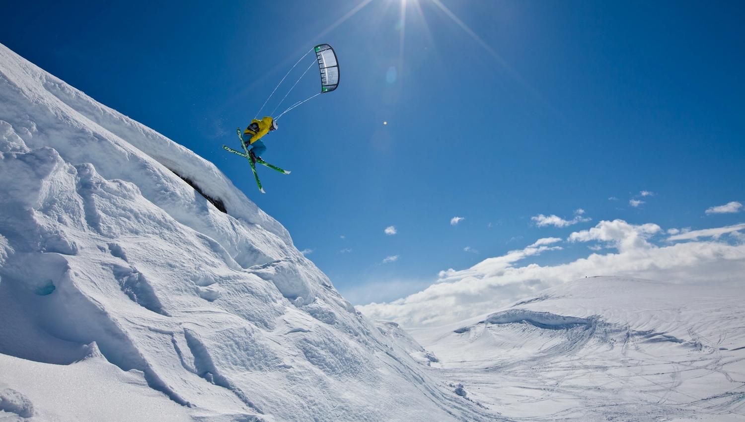 Snowkiting Haugastøl