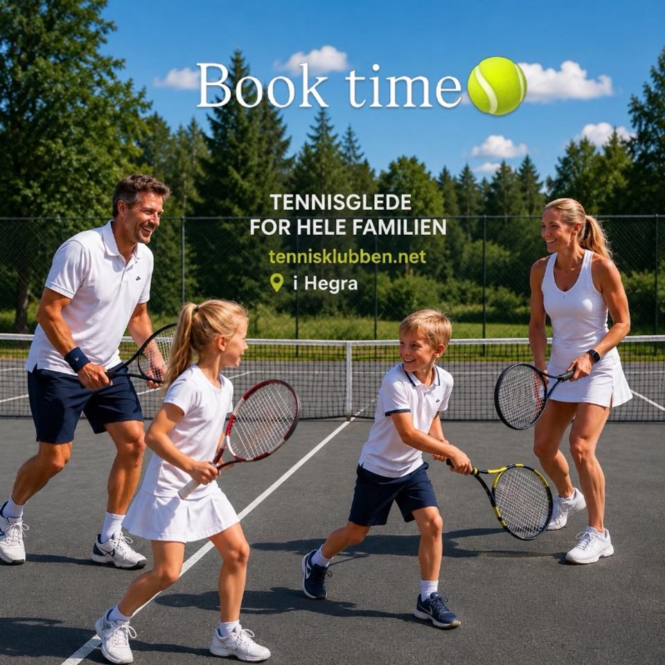 Tennis playing