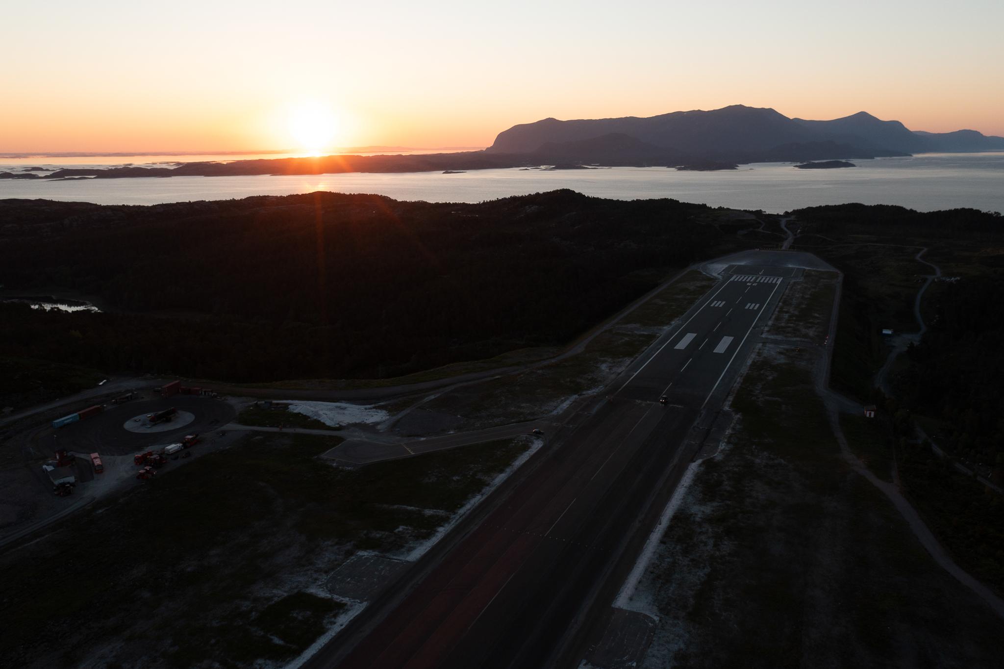 Kristiansund airport Kvernberget