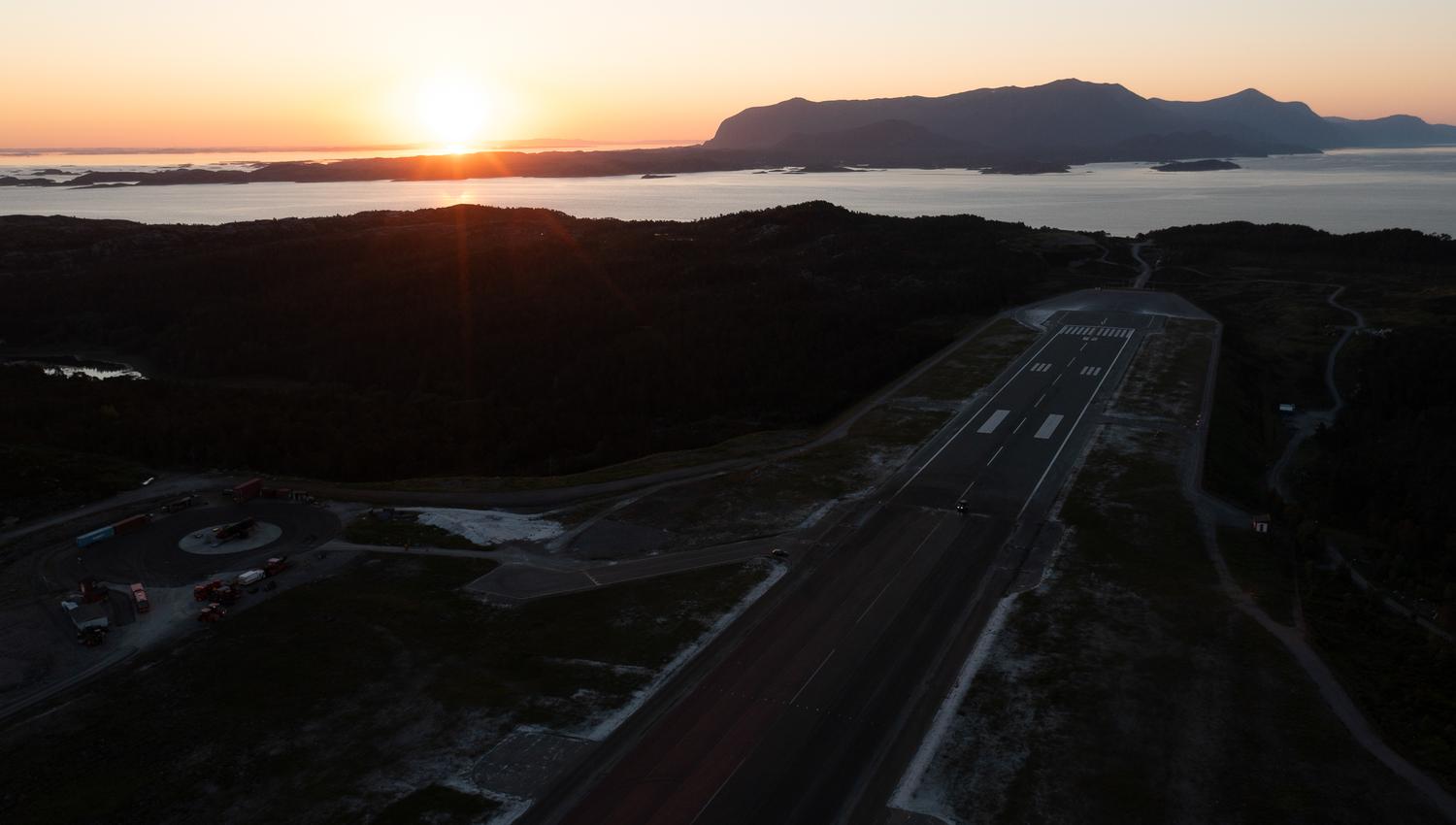 Kristiansund airport Kvernberget
