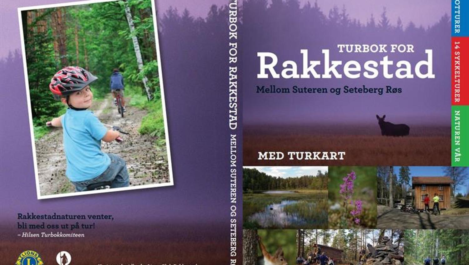 Bokomslaget til turbok for Rakkestad