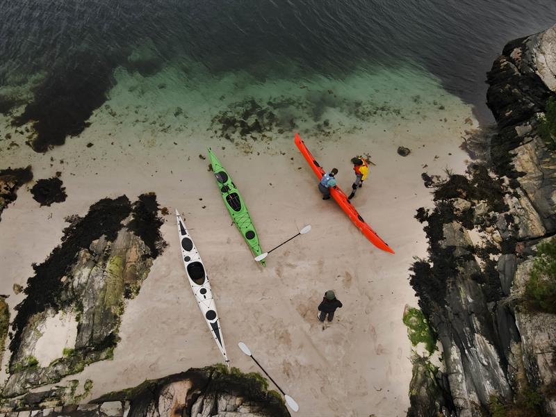 Crystal clear water around Porsvika