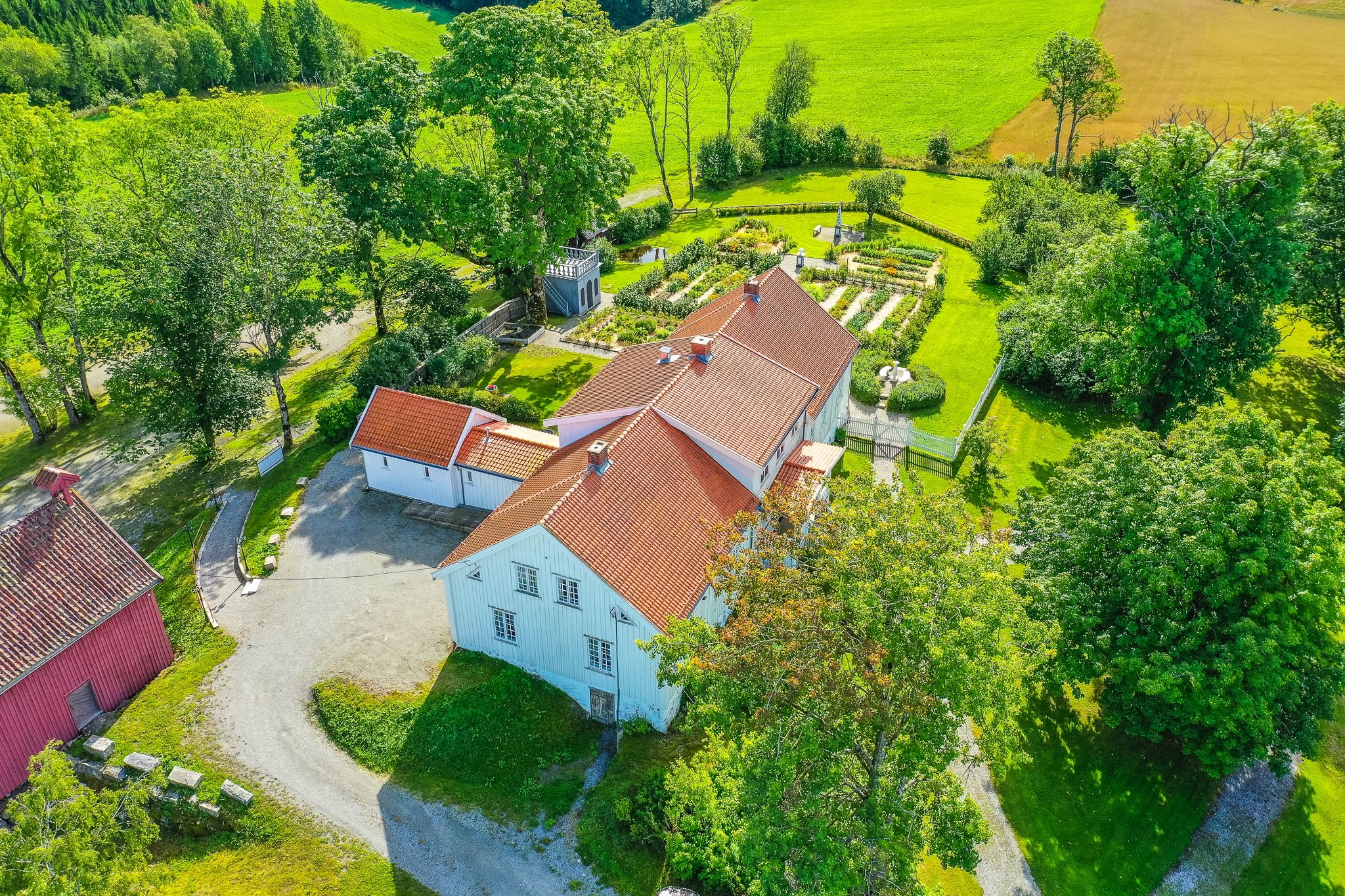 the rectory above