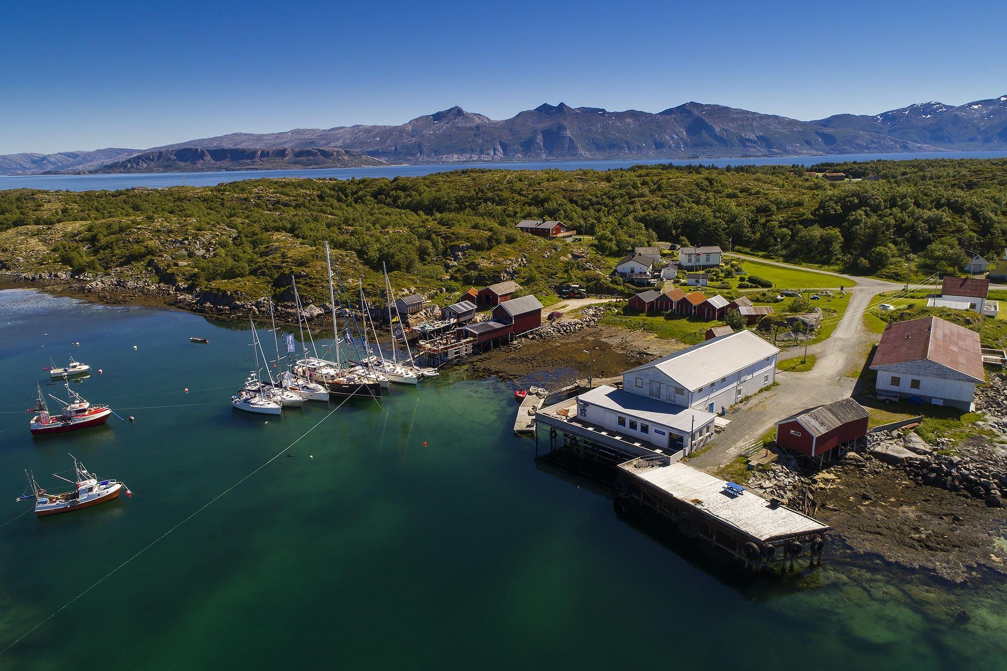 Himmelblå Brygge: Dining and accommodation at Ylvingen