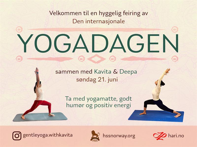 Plakat for Yogadagen